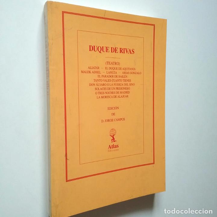 Libros: Duque de Rivas (Edici&oacute;n de D. Jorge Campos) - Teatro - Foto 1