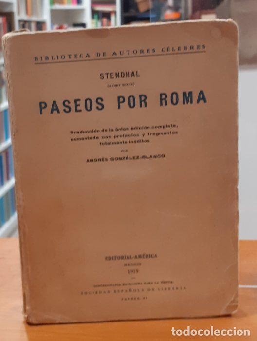 Libros: Paseos por Roma - STENDHAL - Foto 1