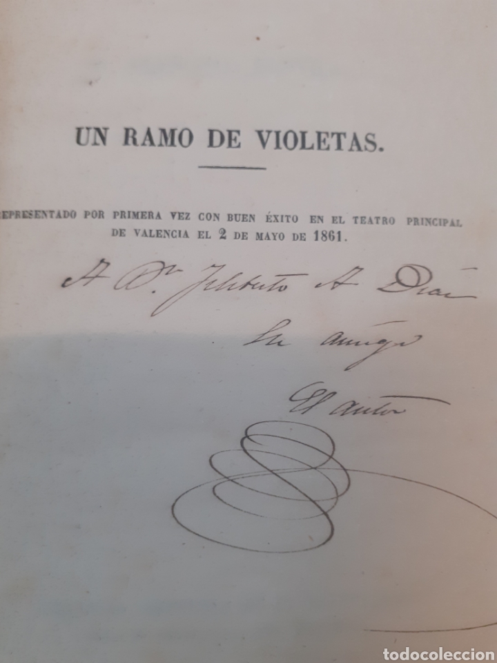 Libros: UN RAMO DE VIOLETAS - DANVILA, Francisco - Foto 3