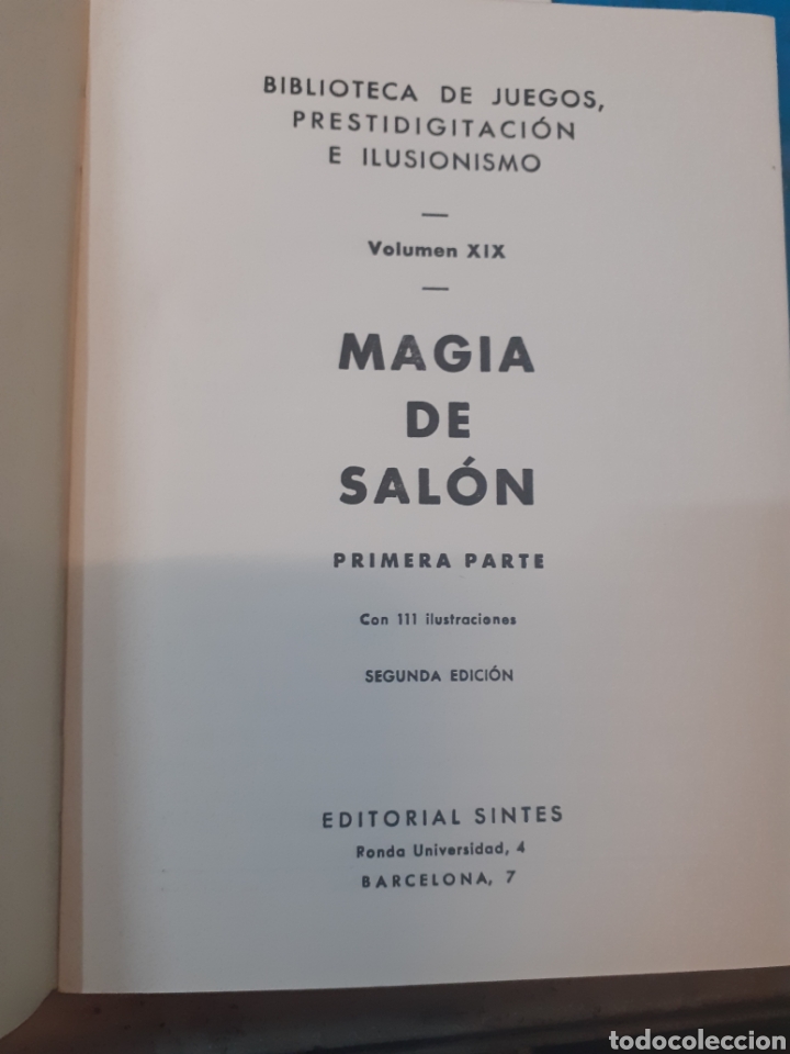 Libros: MAGIA DE SALON.1&ordf; parte - WHO - Foto 3