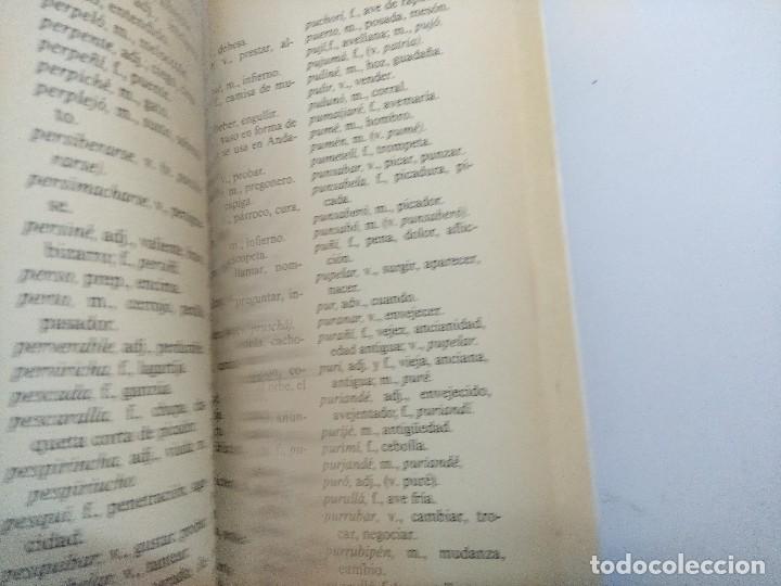 Libros: DICCIONARIO GITANO/SUS CONSTUMBRES/MARIA JOSE LLORENS. - Foto 2