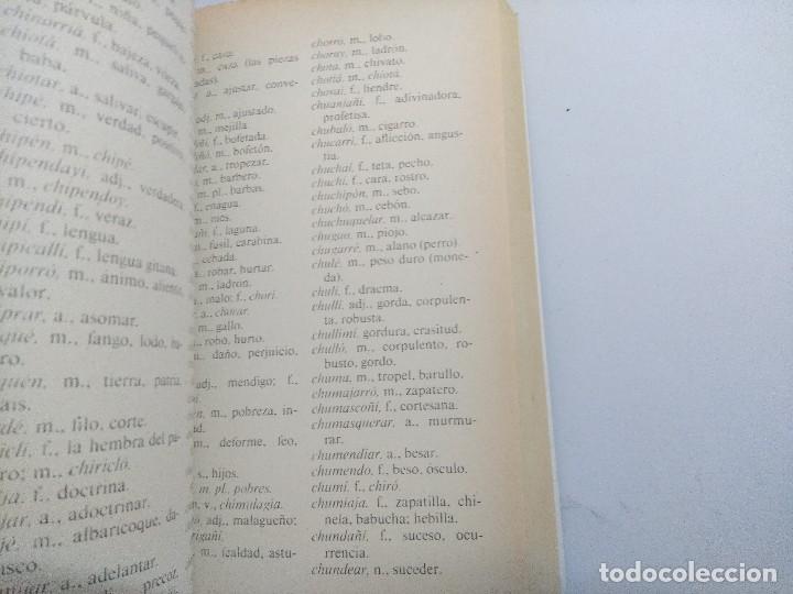 Libros: DICCIONARIO GITANO/SUS CONSTUMBRES/MARIA JOSE LLORENS. - Foto 3