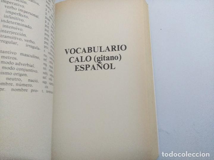 Libros: DICCIONARIO GITANO/SUS CONSTUMBRES/MARIA JOSE LLORENS. - Foto 4