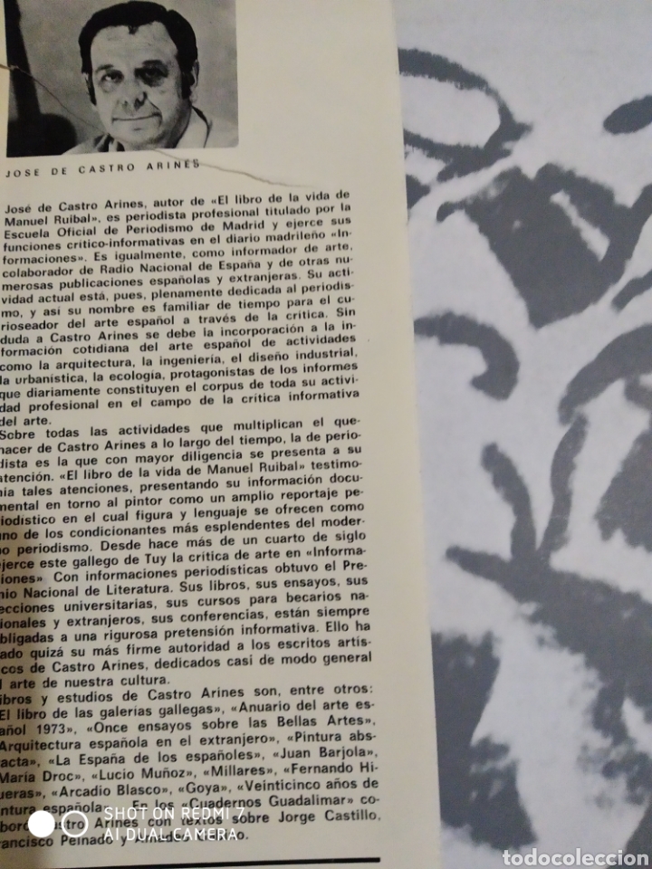 Libros: El libro de la vida de Manuel Ruibal.1979 - Foto 2