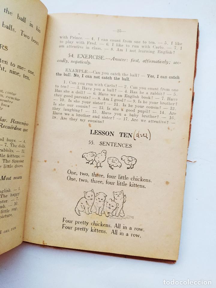 Libros: M&Eacute;TODO DE INGL&Eacute;S. PRIMER LIBRO. 1936. - J. HAMILTON. TDK339 - Foto 3