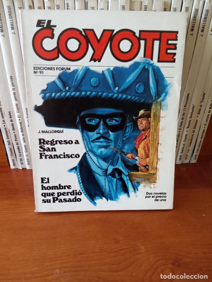 Libros: Lote 31 ejemplares de EL COYOTE. Ed. F&oacute;rum - Foto 4