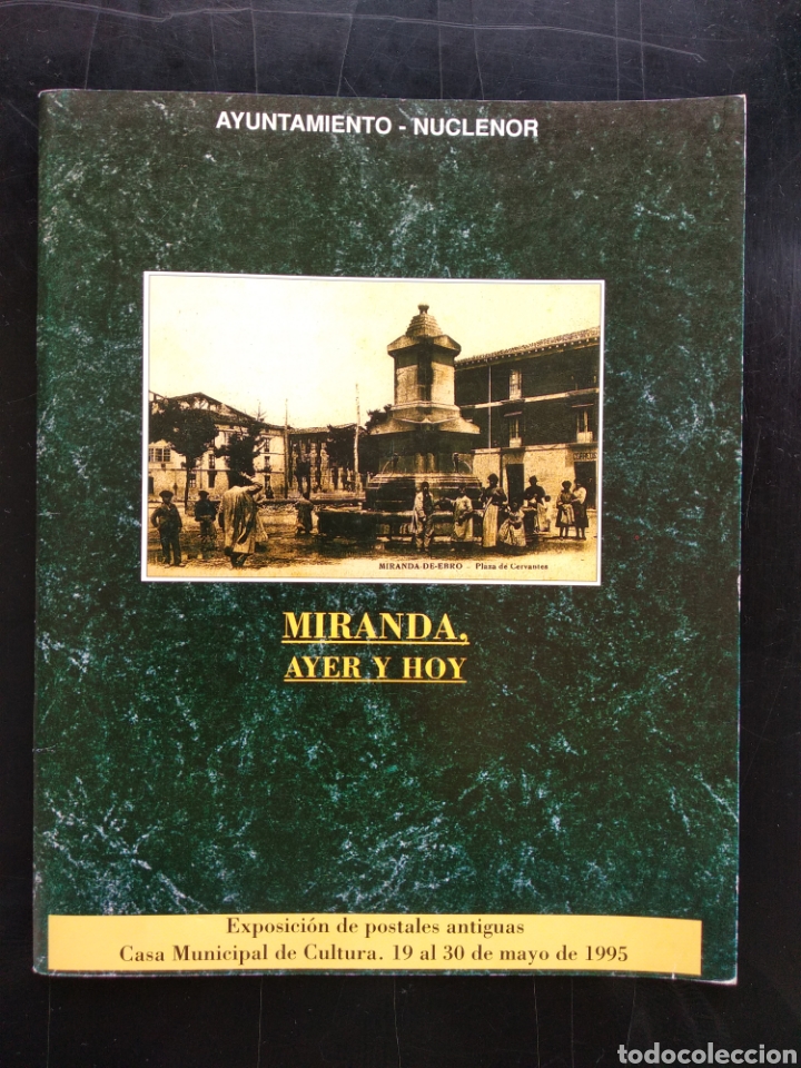 Libros: Miranda de Ebro librito sobre postales , Miranda , ayer y hoy - Foto 1