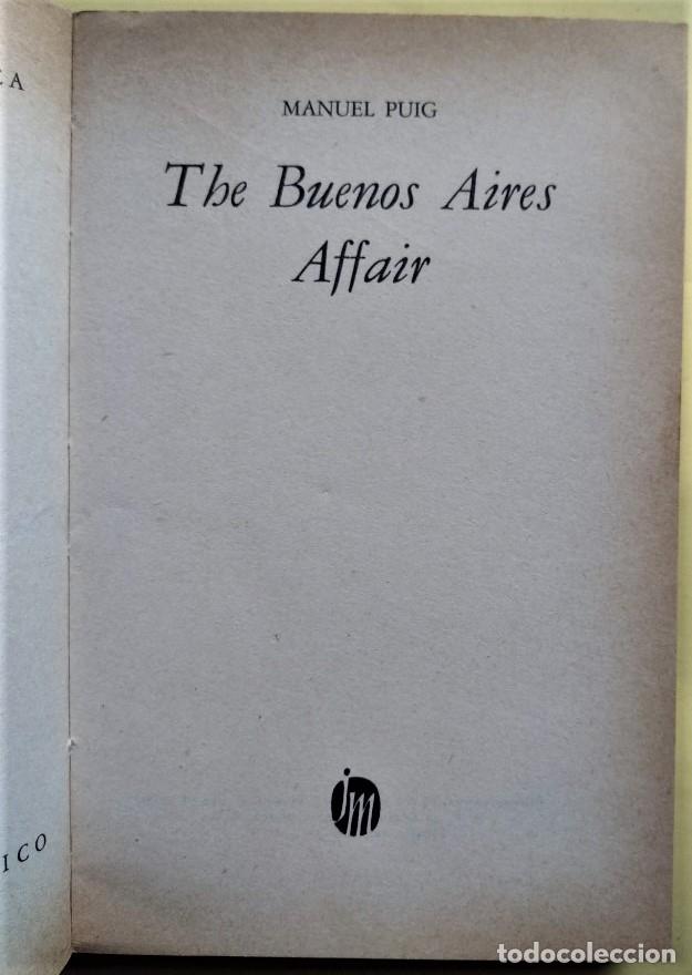 Libros: The Buenos Aires Affair. - Puig, Manuel. - Foto 3