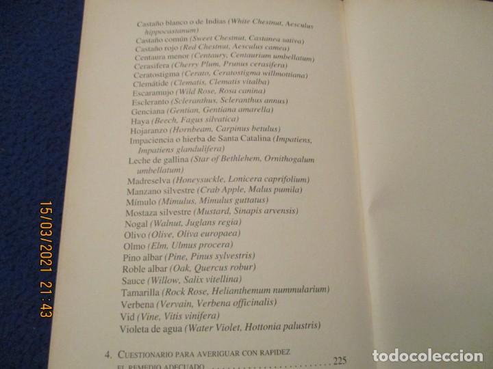 Libros: Las Flores de Bach Dr. G&ouml;tz Blome Ediciones RBA 2002 - Foto 6