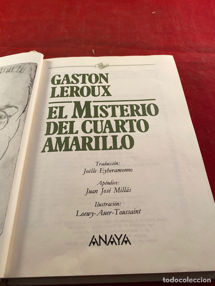 Libros: EL MISTERIO DEL CUARTO AMARILLO - Foto 2