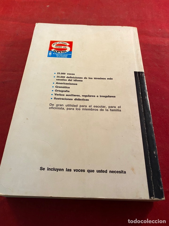 Libros: Antorcha diccionario ilustrado Sopena - Foto 2