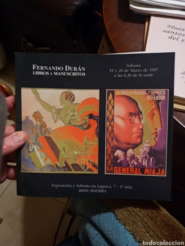 Libros: Fernando Duran. Libros y Manuscritos. 19 de marzo de 1997 - Foto 1