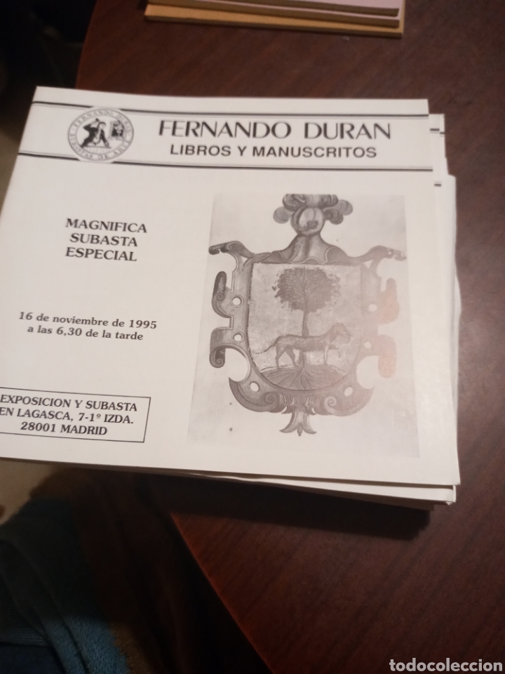 Libros: 10 catalogos de subastas de Fernando Duran - Foto 3