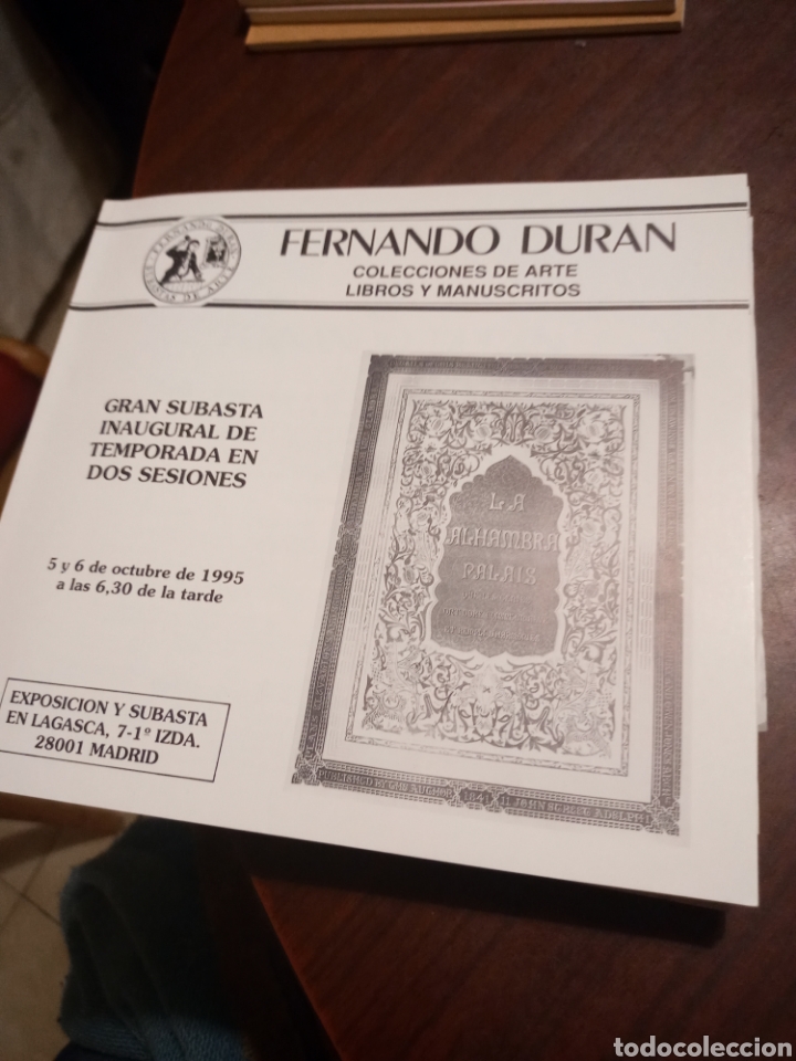 Libros: 10 catalogos de subastas de Fernando Duran - Foto 6