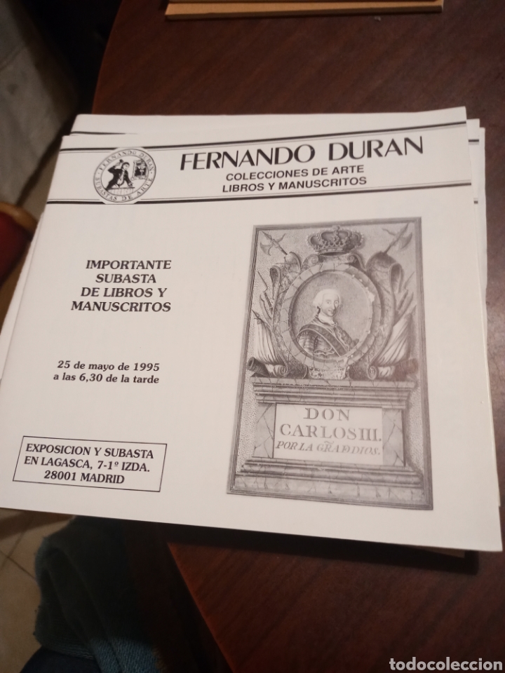 Libros: 10 catalogos de subastas de Fernando Duran - Foto 7