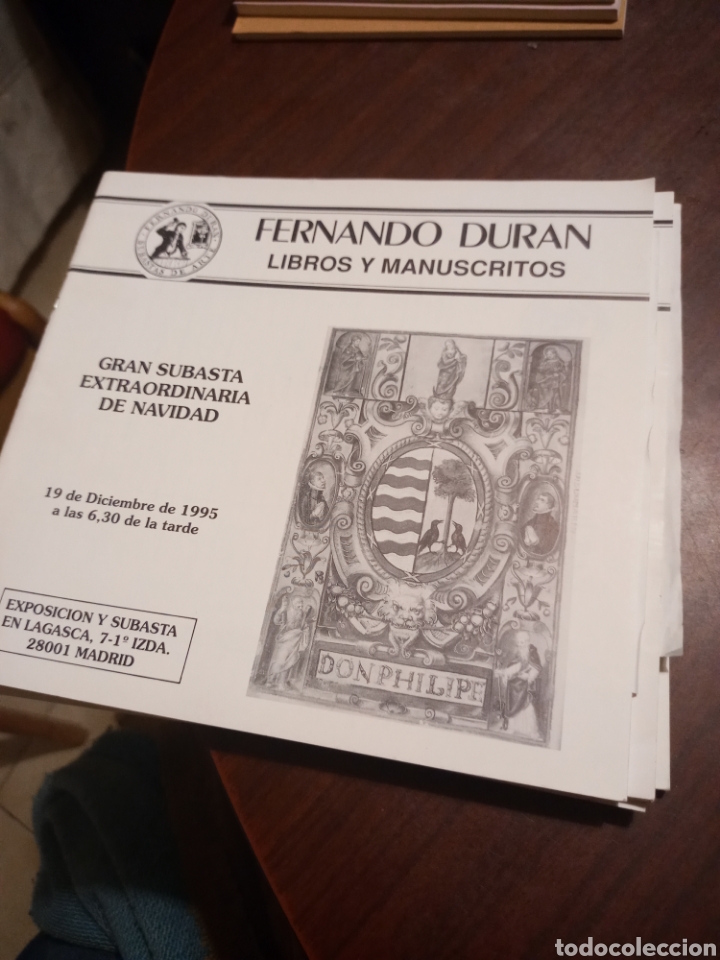 Libros: 10 catalogos de subastas de Fernando Duran - Foto 8