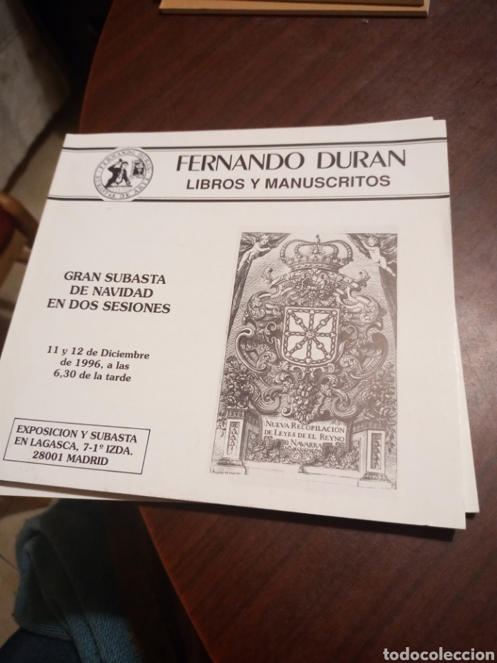 Libros: 10 catalogos de subastas de Fernando Duran - Foto 10