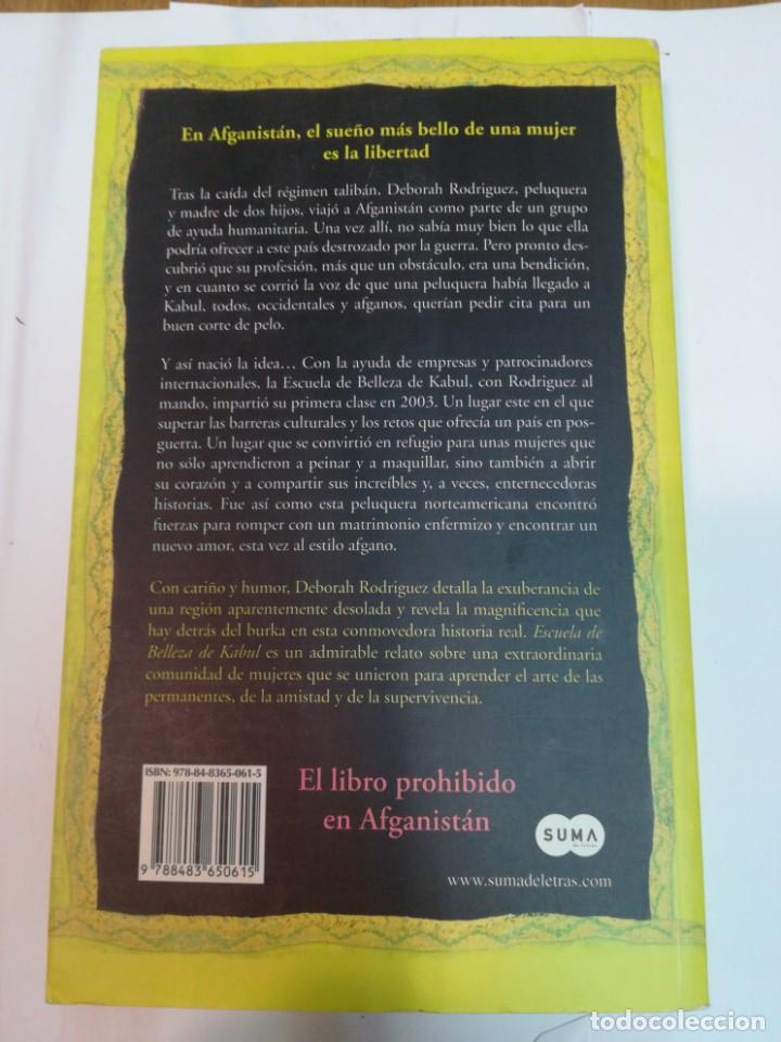 Libros: DEBORAH RODRIGUEZ Escuela de belleza de Kabul SA3280 - Foto 2