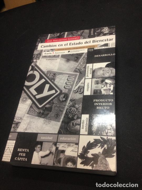 Libros: Cambios en el Estado del bienestar - Jos&eacute; Adelantado (coord.) - Foto 1