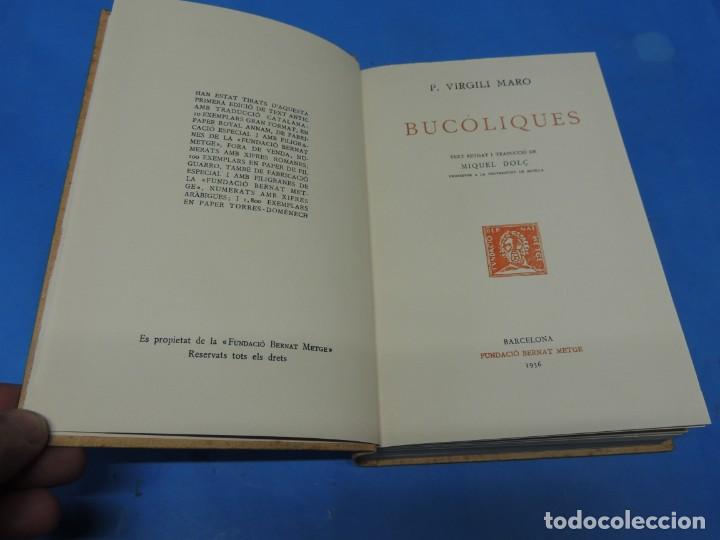 Libros: P. VIRGILI MARO.- BUC&Oacute;LIQUES - Foto 2