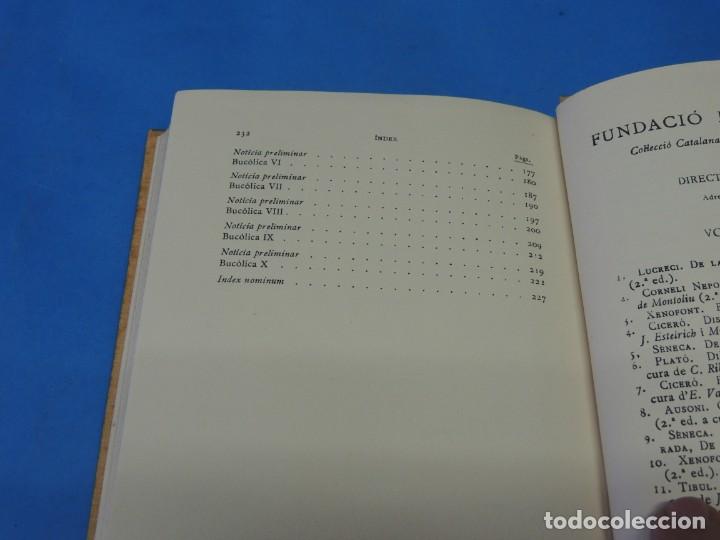 Libros: P. VIRGILI MARO.- BUC&Oacute;LIQUES - Foto 7