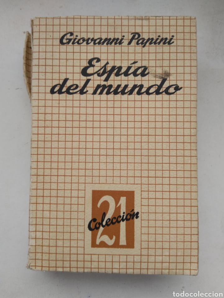 Libros: ESP&Iacute;A DEL MUNDO/GIOVANNI PAPINI - Foto 1