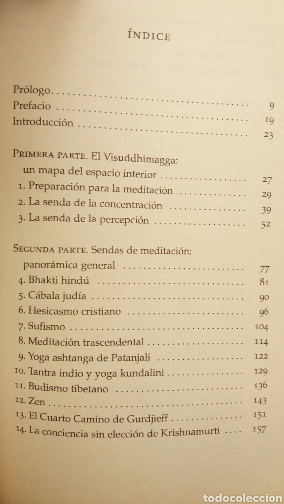 Libros: Los caminos de la meditaci&oacute;n. Daniel Goleman. C&iacute;rculo de lectores, 2002. - Foto 7