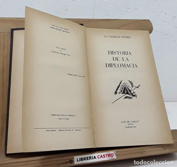 Libros: Historia de la diplomacia - Charles Petrie - Foto 1