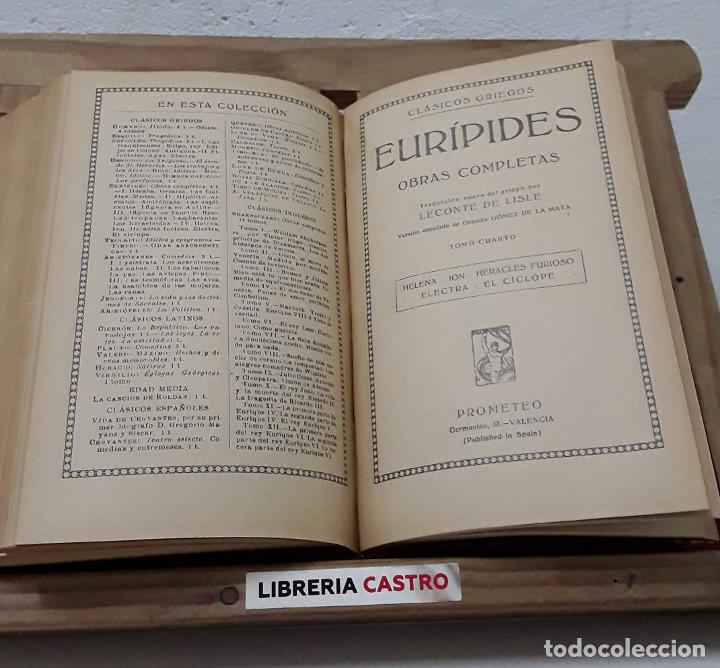 Libros: Obras Completas (IV tomos en uno) - Eur&iacute;pides - Foto 2