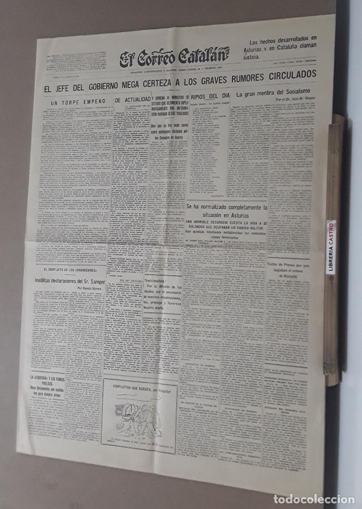 Libros: El Correo Catal&aacute;n (dos n&uacute;meros de 1934) - Varios - Foto 1