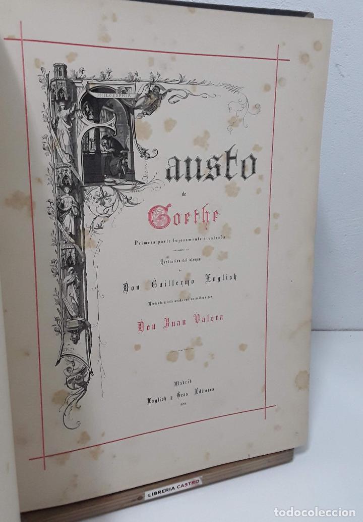 Libros: Fausto de Goethe - Goethe - Foto 1