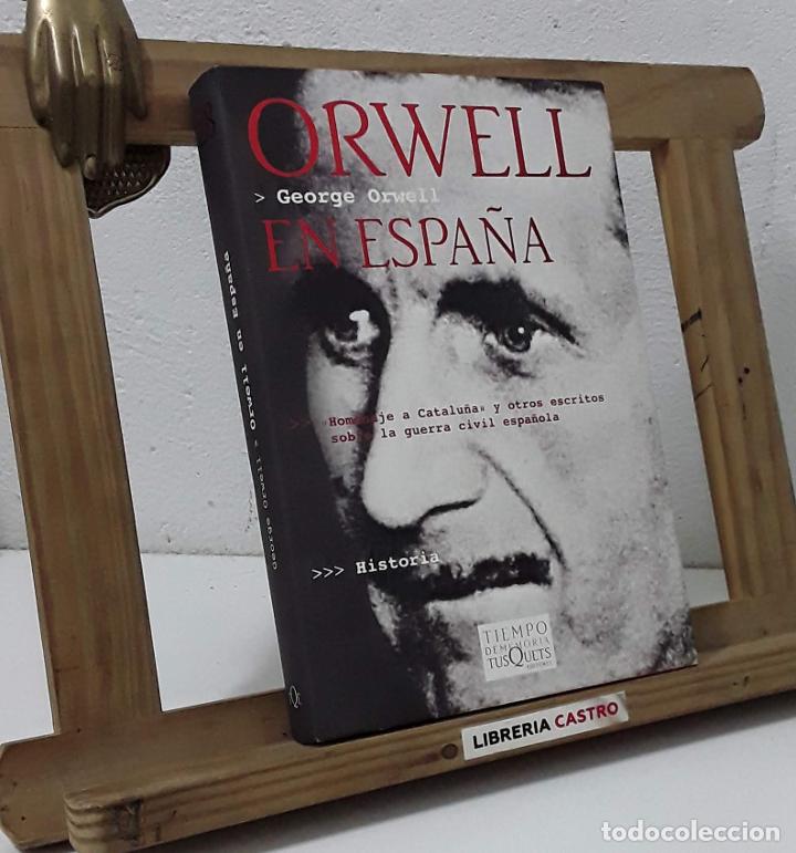 Libros: Orwell en Espa&ntilde;a - George Orwell - Foto 1