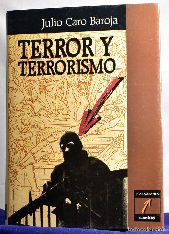 Libros: TERROR Y TERRORISMO - JULIO CARO BAROJA - Foto 1