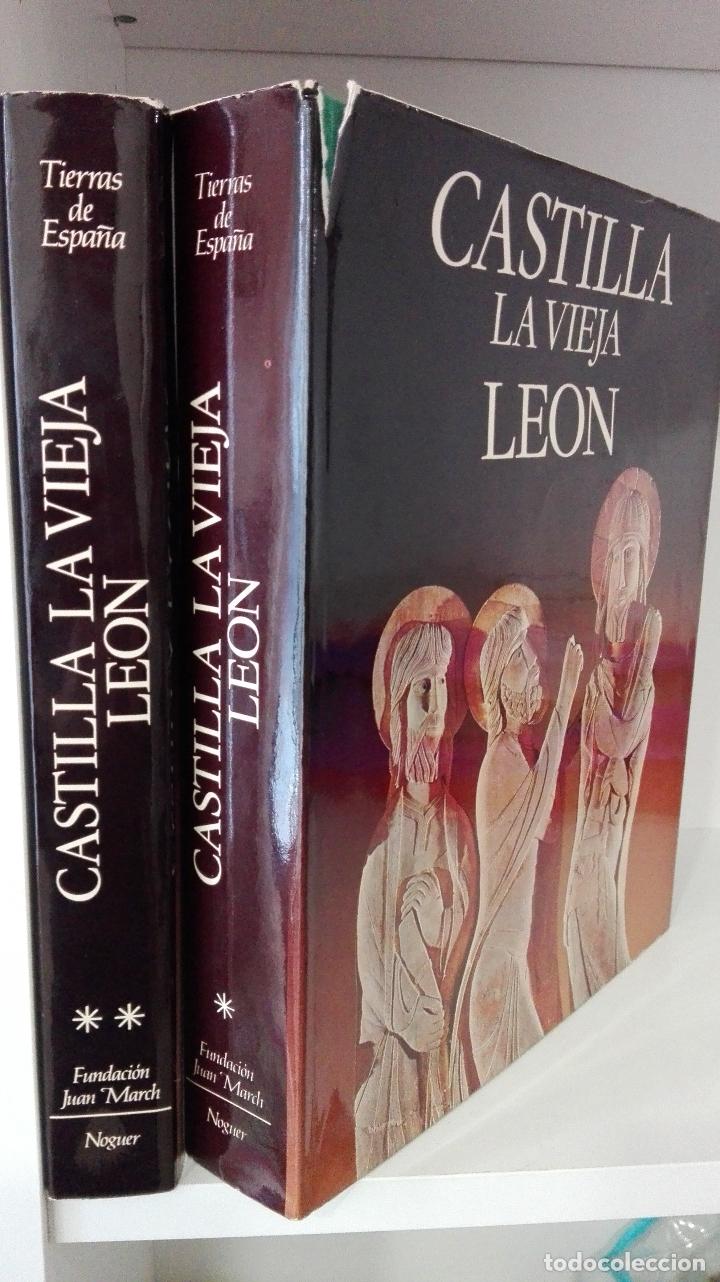Libros: CASTILLA LA VIEJA LEON 2 TOMOS (TIERRAS DE ESPA&Ntilde;A) - V.V.A.A. - Foto 1