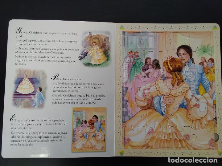 Libros: Cuentos de hadas (con 7 puzles) - vvaa - Foto 2