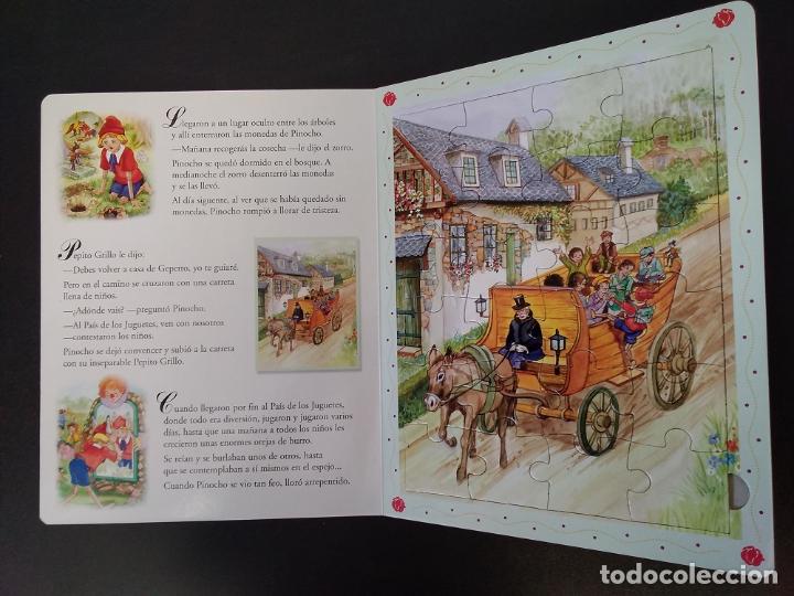 Libros: Cuentos de hadas (con 7 puzles) - vvaa - Foto 3