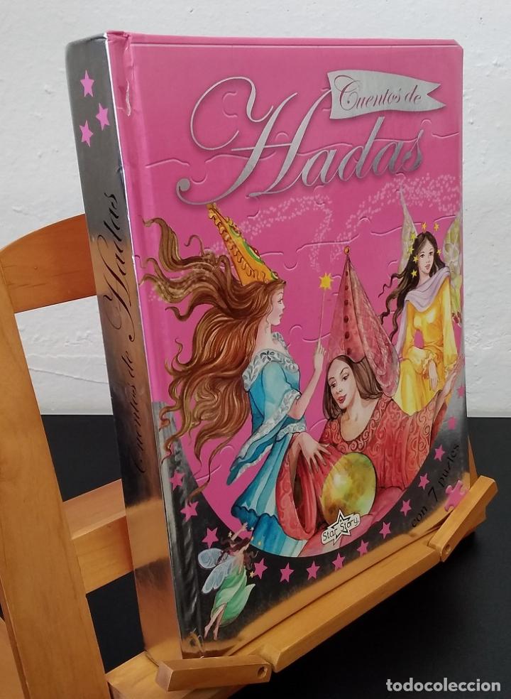 Libros: Cuentos de hadas (con 7 puzles) - vvaa - Foto 1