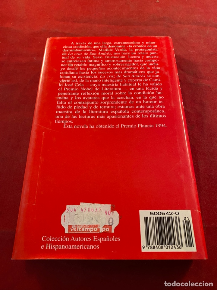 Libros: Camilo Jos&eacute; Cela La cruz de San Andr&eacute;s - Foto 2