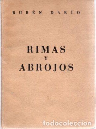 Libros: Rimas y abrojos - Dar&iacute;o, Rub&eacute;n - Foto 1