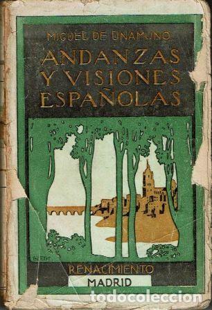 Libros: Andanzas y visiones espa&ntilde;olas. - Miguel de Unamuno. - Foto 1