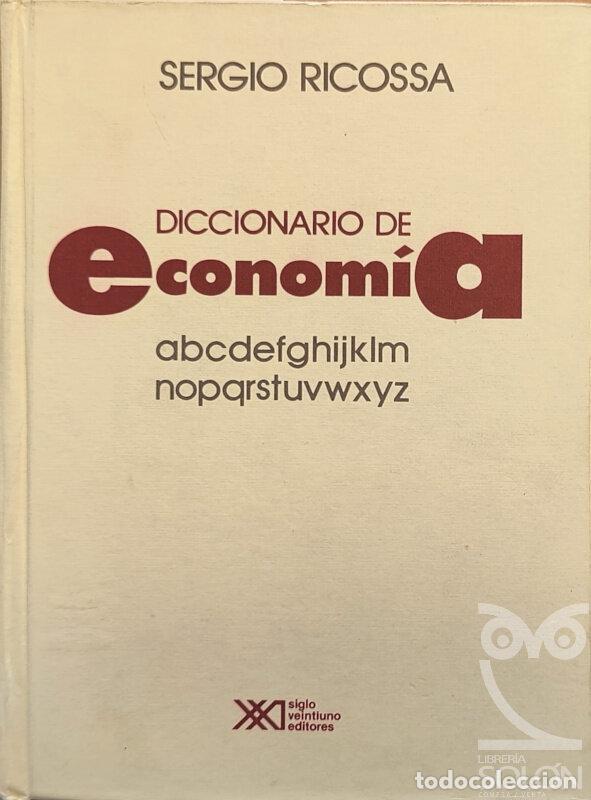 Libros: Diccionario de Econom&iacute;a - Sergio Ricossa - Foto 1