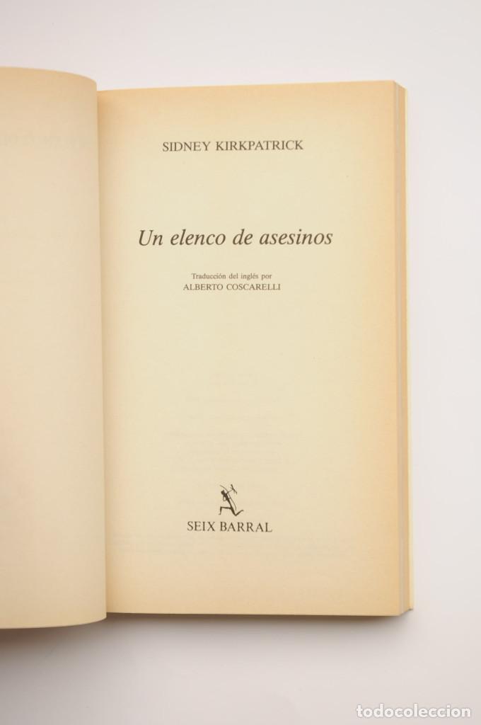 Libros: El elenco de asesinos - KIRPATRICK, Sidney - Foto 2