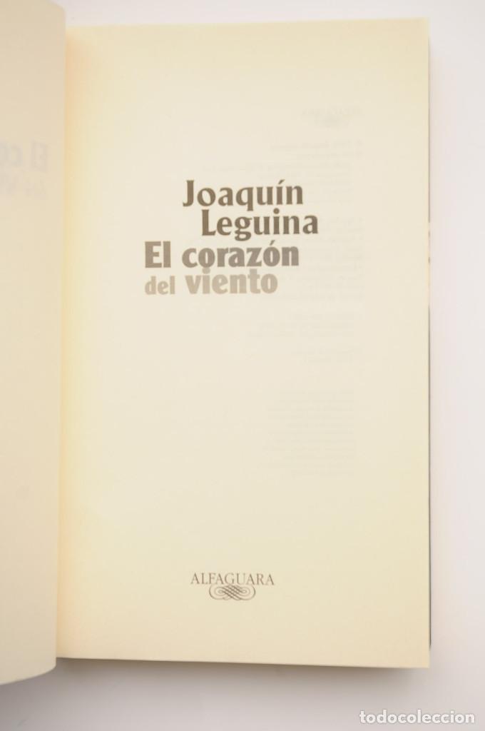 Libros: El coraz&oacute;n del viento - LEGINA, Joaqu&iacute;n - Foto 2
