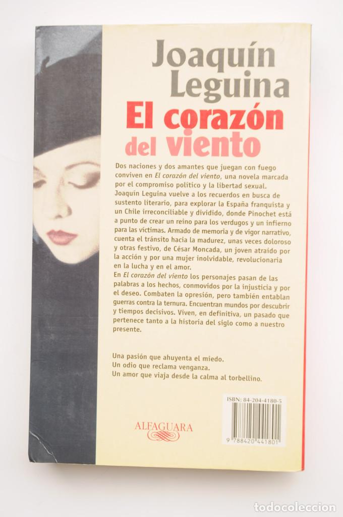 Libros: El coraz&oacute;n del viento - LEGINA, Joaqu&iacute;n - Foto 3