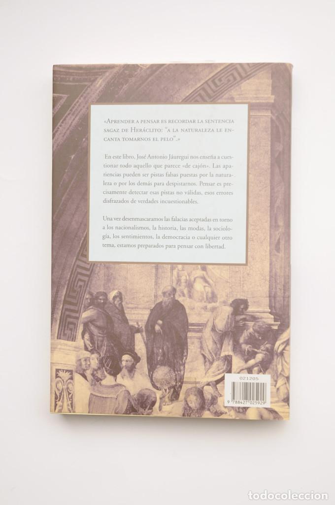 Libros: Aprender a pensar - JA&Uacute;REGUI, Jos&eacute; Antonio - Foto 3