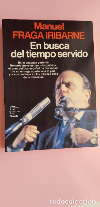 Libros: libro-en busca del tiempo perdido-MANUEL FRAGA IRIBARNE- - Foto 2