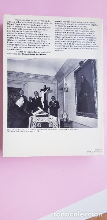 Libros: libro-en busca del tiempo perdido-MANUEL FRAGA IRIBARNE- - Foto 5