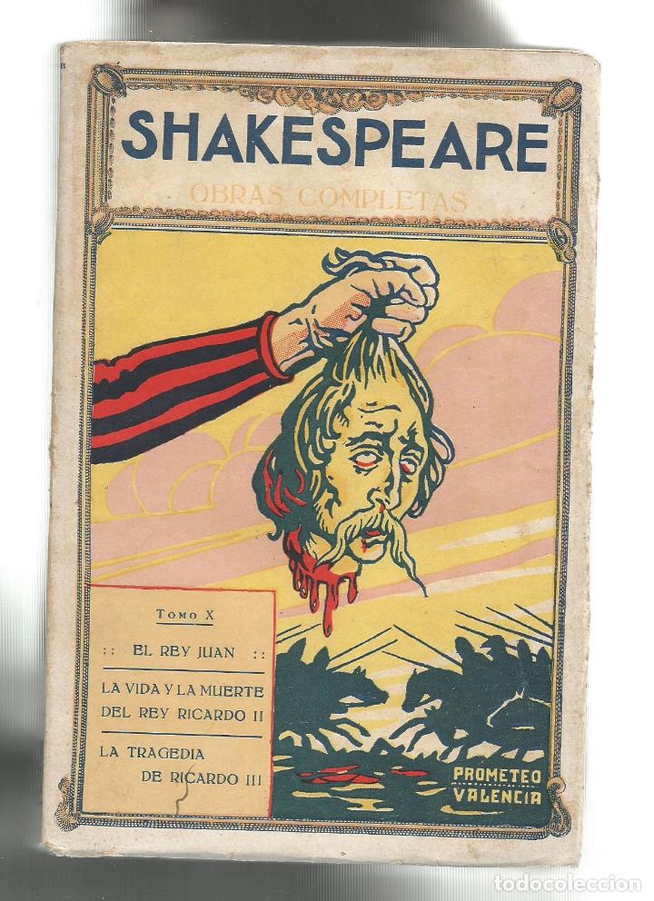 Libros: Obras completas. Tomo X. - SHAKESPEARE, W.: - Foto 1