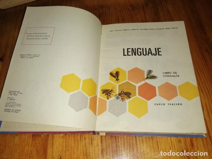 Libros: Libro Escuela LENGUAJE editorial PRIMA LUCE EGB a&ntilde;o 1972 - Foto 3