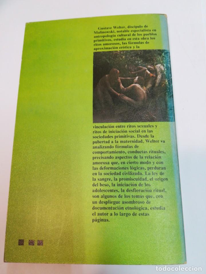 Libros: GUSTAVE WELTER El amor entre los primitivos SA3394 - Foto 2